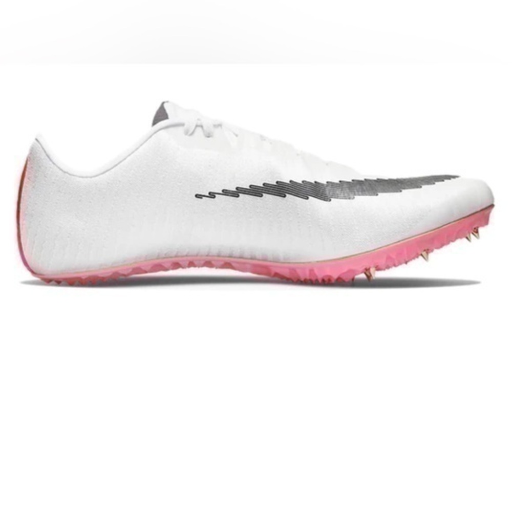 Nike Zoom Ja Fly 3 Track Cleats White Pink DM2338-100 Men’s Size 11.5 - Picture 1 of 10